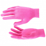 Перчатки нейлон 13 класс розовая фуксия L