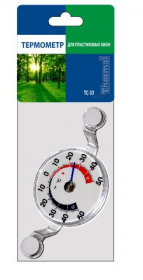 Термометр для пластиковых окон ТС-33 с европодвесом